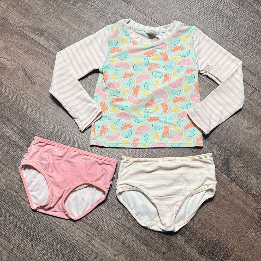 Ruffle Butts Pastel Swim Set